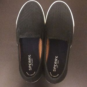 Black Sperry Top-Sider